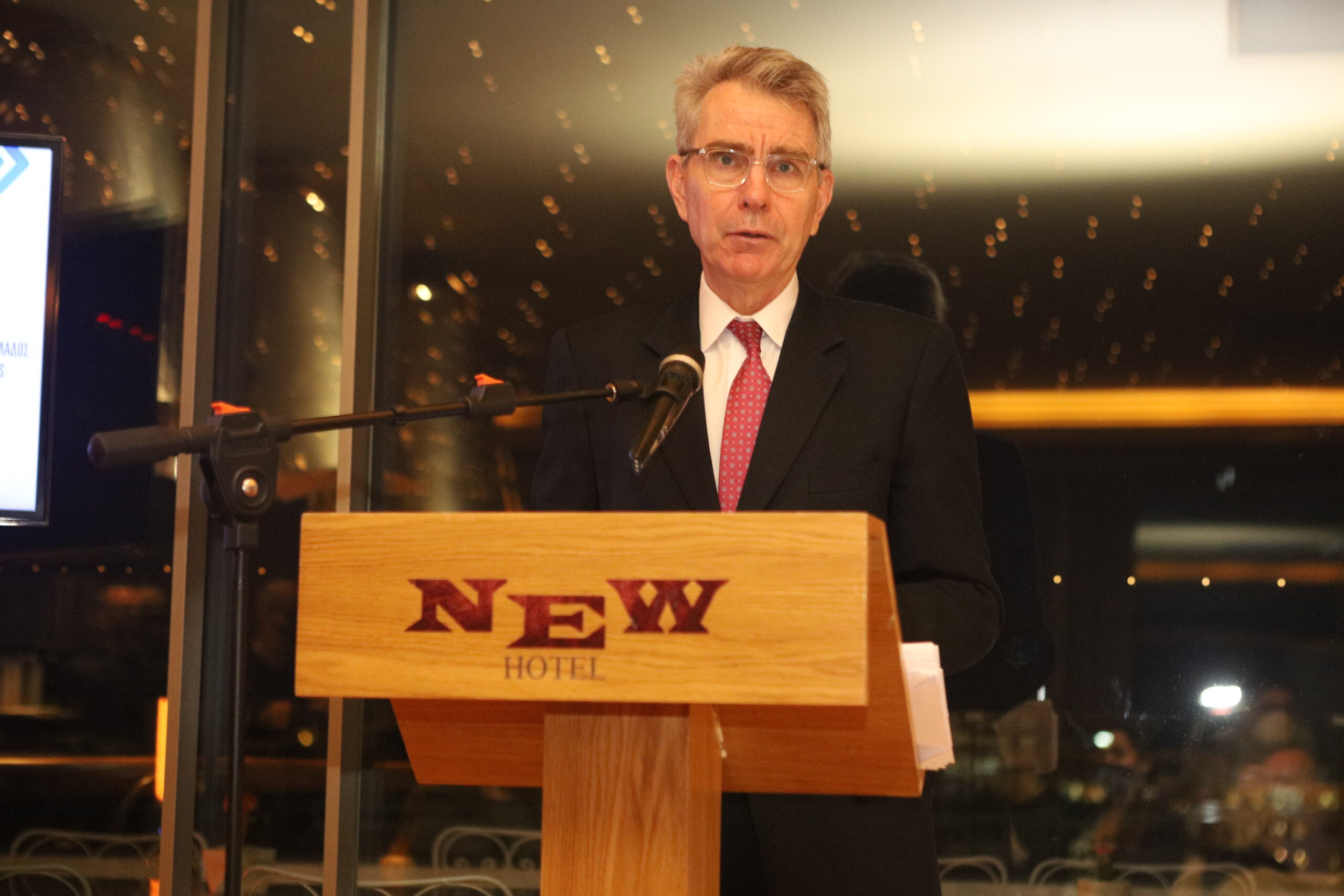 Geoffrey Pyatt - meetup με την πρεσβεία των ΗΠΑ στην Αθήνα