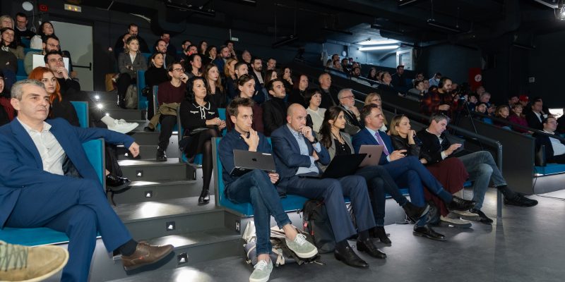 Judging Committee and audience